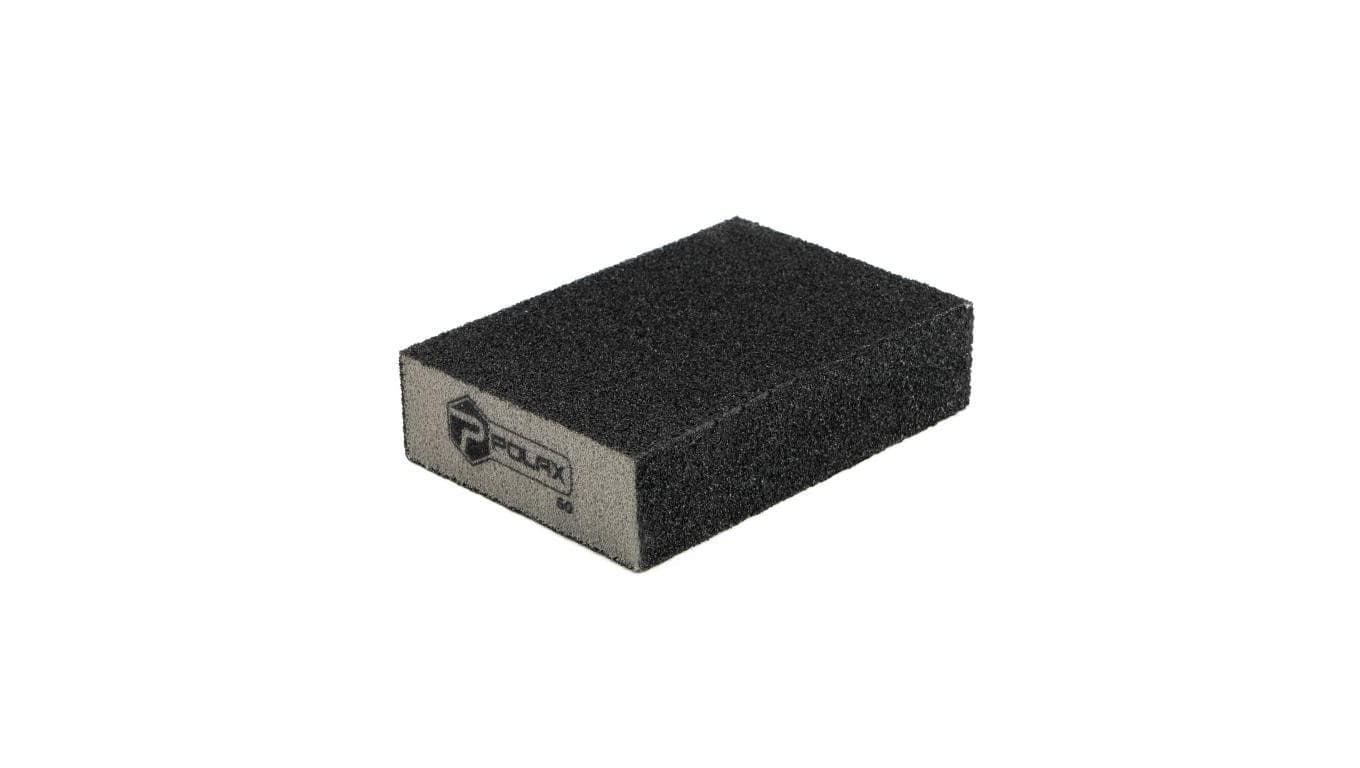 Gąbka ścierna P60 Polax prosta 110x70x25 mm (54-188)
