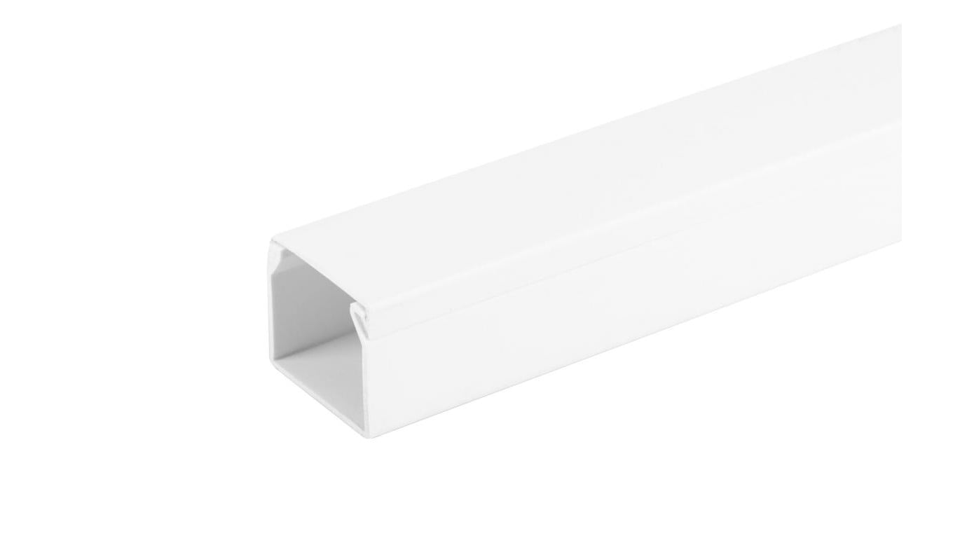 KORYTO KABLOWE LISTWA KANAŁ KABLOWY KORYTKO Z POKRYWĄ 30x25 2M