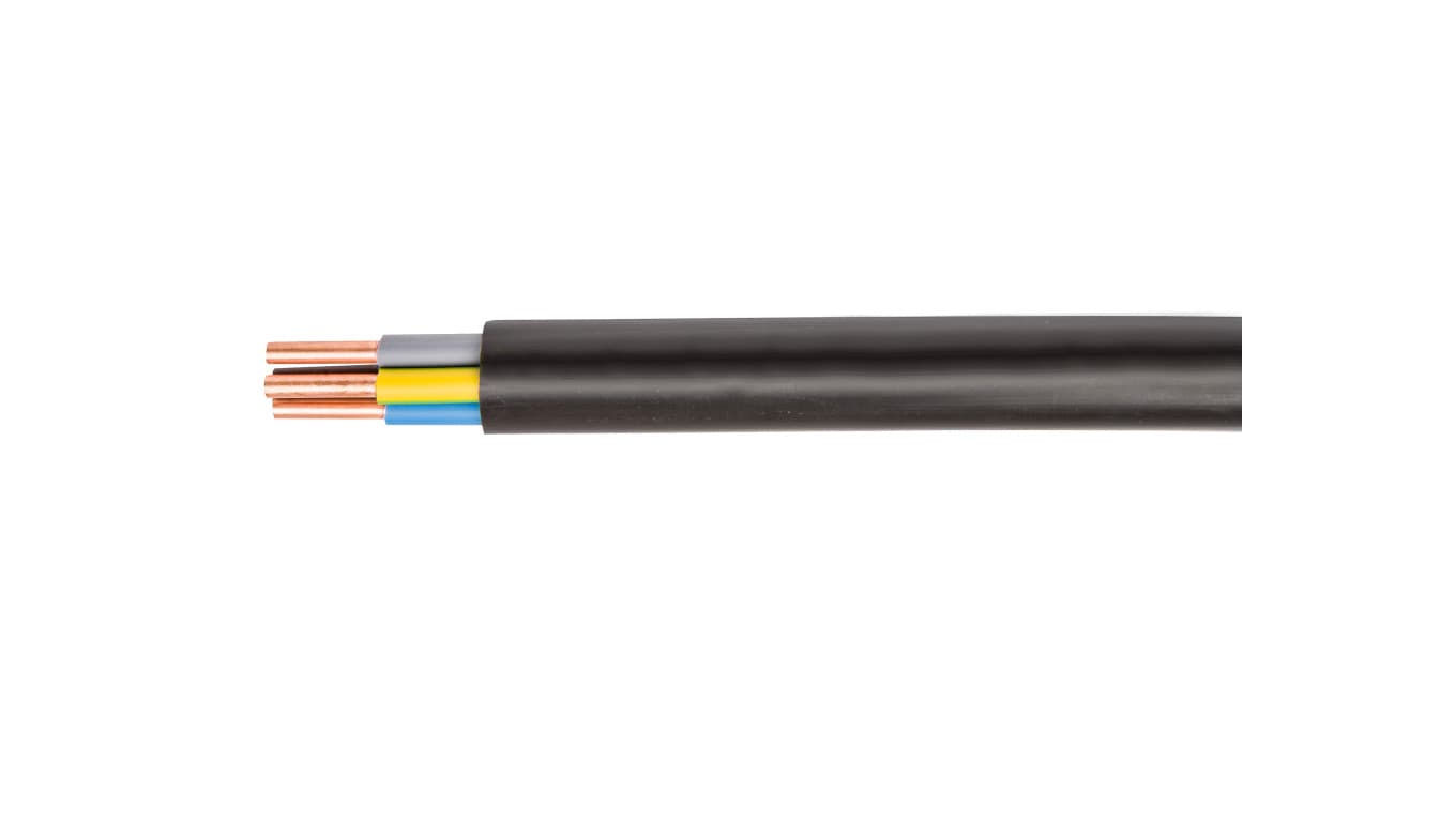 Kabel energetyczny YKY 5x1 żo 0,6/1kV /bębnowy/