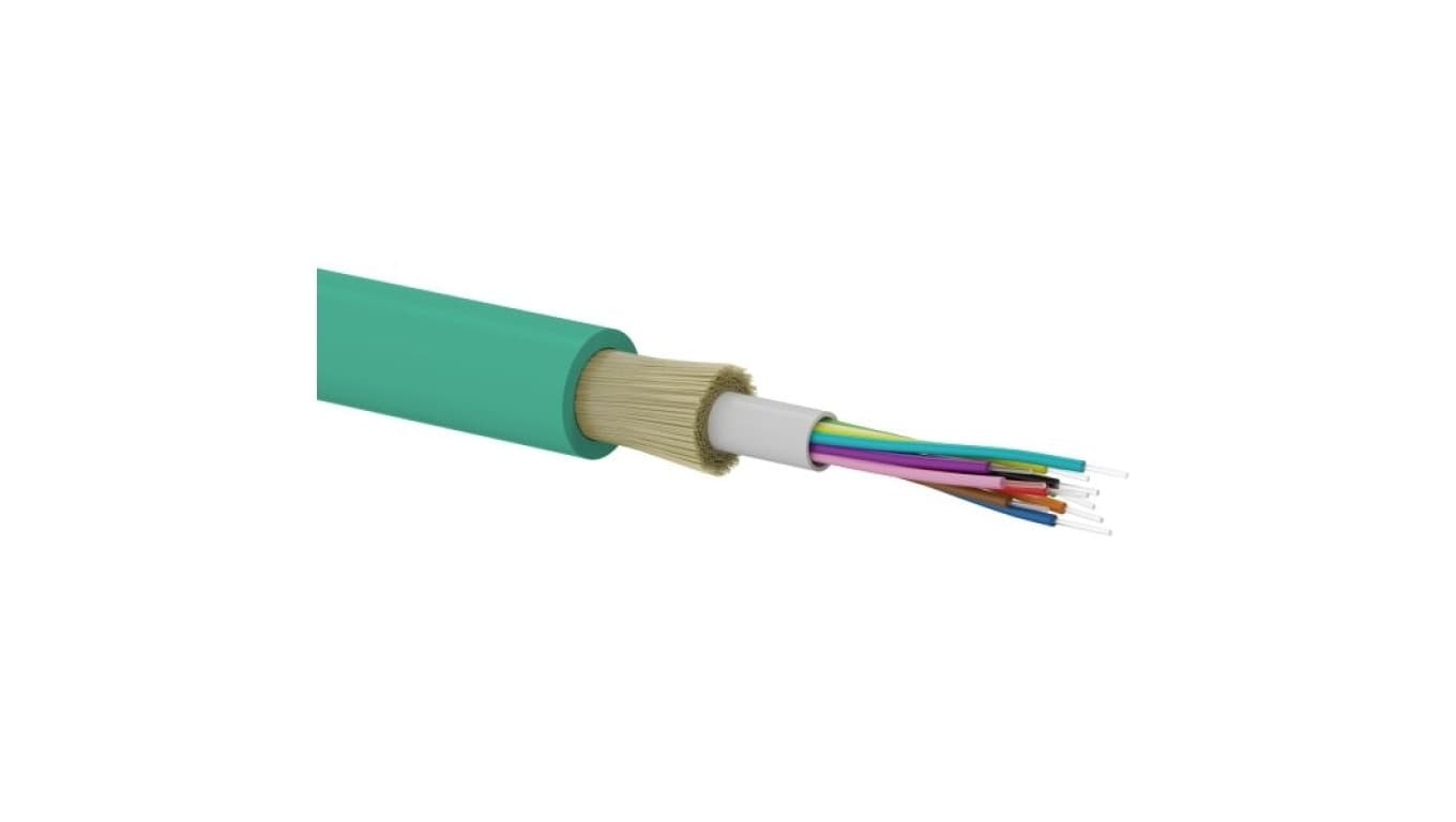 Kabel światłowodowy OM3 B2ca U-DQ(ZN)BH uniwersalny trudnopalny FireHardy MM 12G 50/125 LSOH ALANTEC /bębnowy/