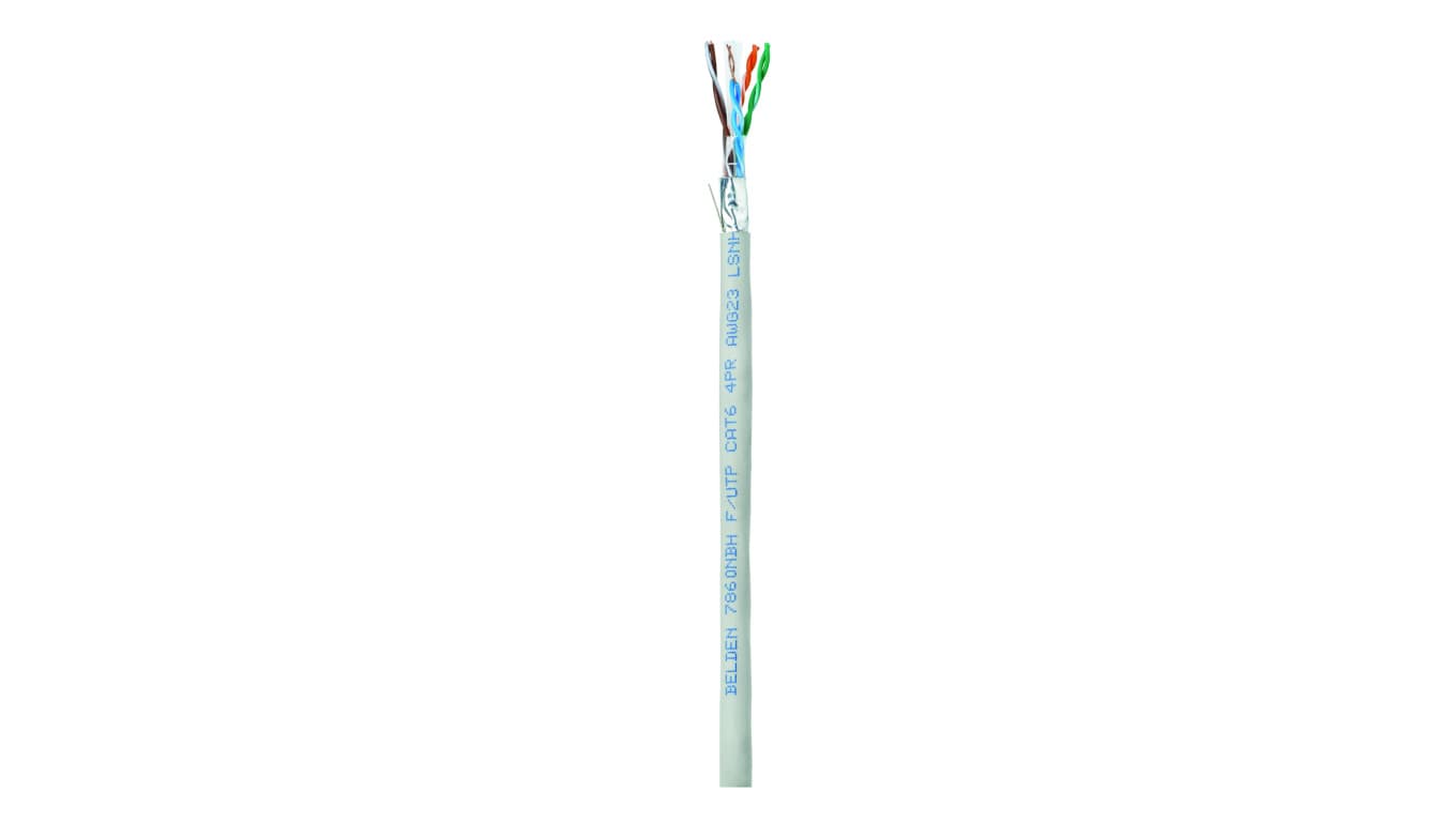 Kabel teleinformatyczny F/UTP kat.6 4x2x0,5 drut LSOH BL-7860NBH.00305 /305m/