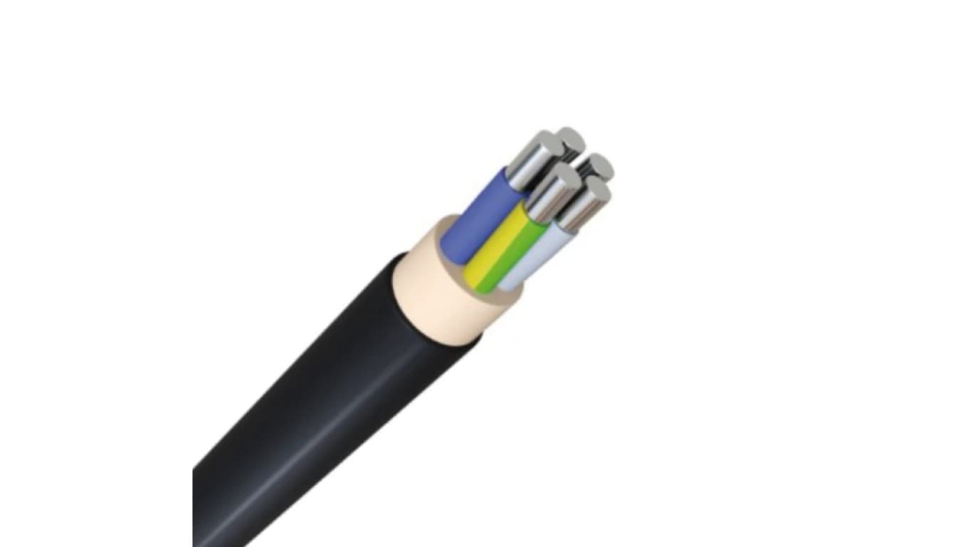 Kabel ziemny aluminiowy YAKXS żo 5x10 mm2