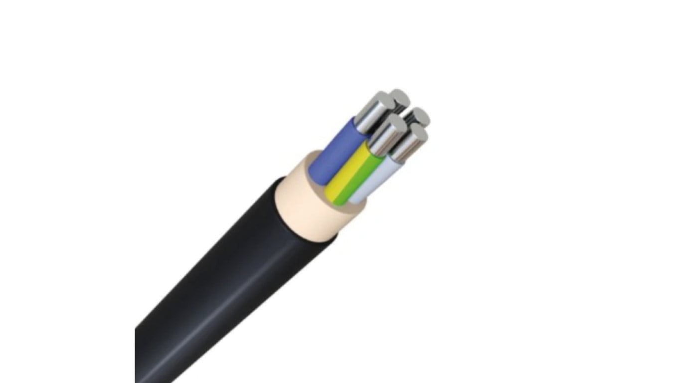 Kabel ziemny aluminiowy YAKXS żo 5x10 mm2