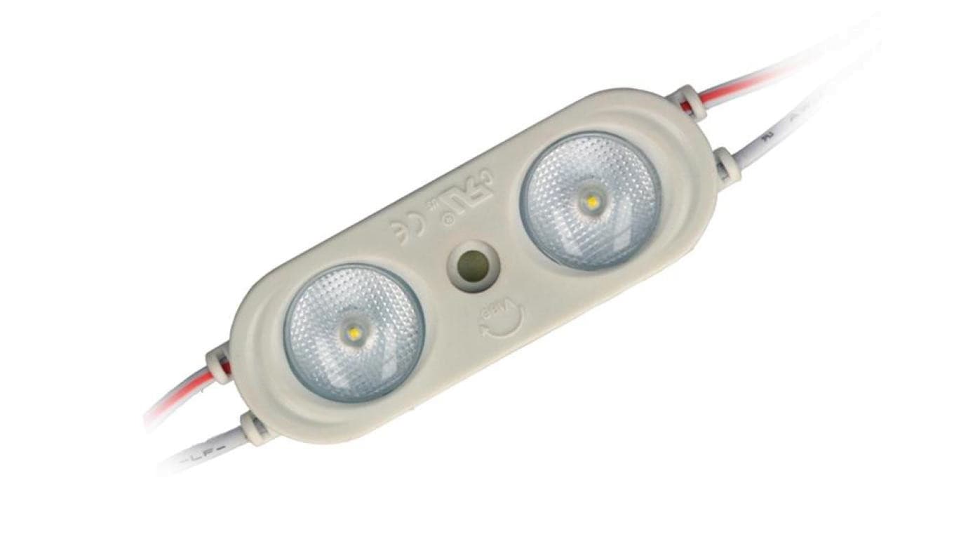 LED line Moduł reklamowy OPTO 2x SMD2835 12V 6500K 2W 7 lat gwar.
