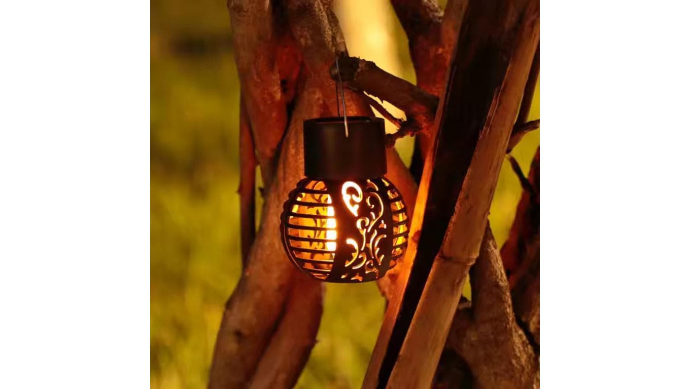 Lampa Solarna LED Lampion Kulka Latarenka Ogrodowa IP44 1800K LUMILED