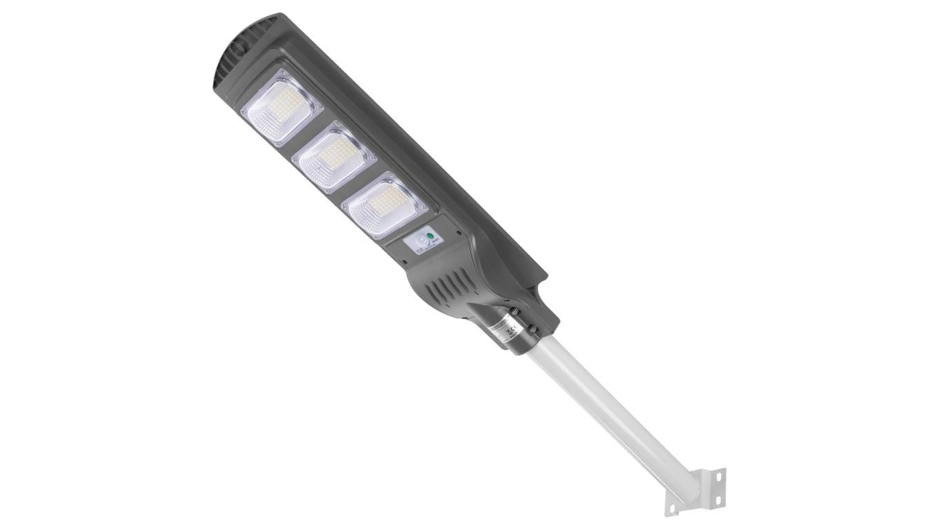 Lampa solarna JOCKER LED 120W 12000mAh, panel fotowoltaiczny 12W, czujnik ruchu z przewodem 5m VOLT