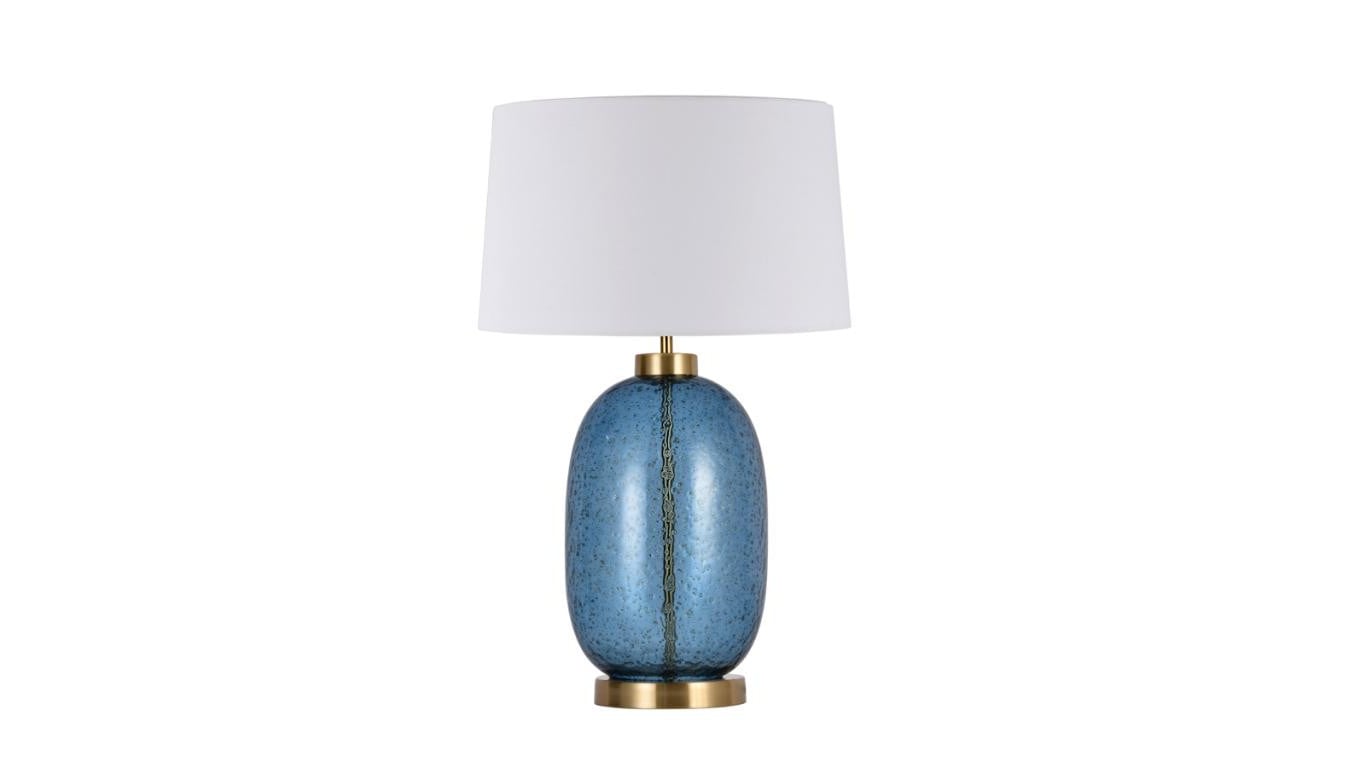 Lampa stołowa AMUR LP-919/1T blue Light Prestige