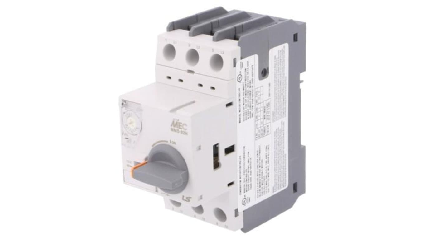 MMS-32H-13A Wyłącznik silnikowy, 5,5kW, 220÷690VAC, na szynę DIN, Szczeloność: IP20