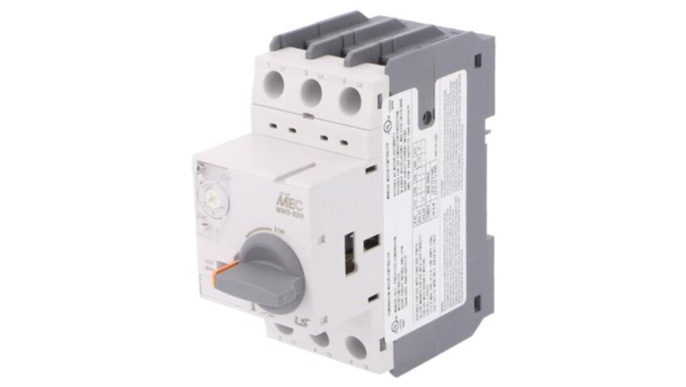 MMS-32H-13A Wyłącznik silnikowy, 5,5kW, 220÷690VAC, na szynę DIN, Szczeloność: IP20