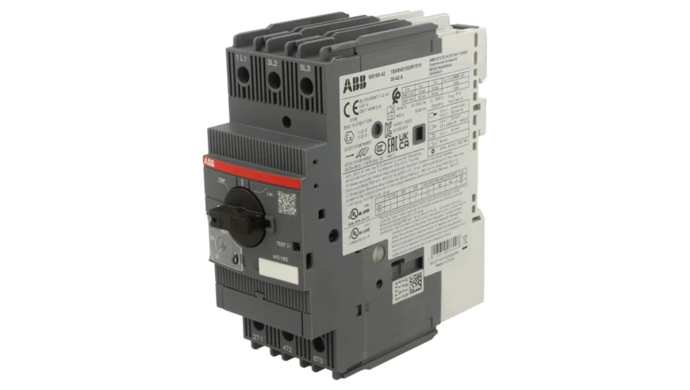 Wyłącznik silnikowy 22kW 208÷690VAC na szynę DIN MS165-42