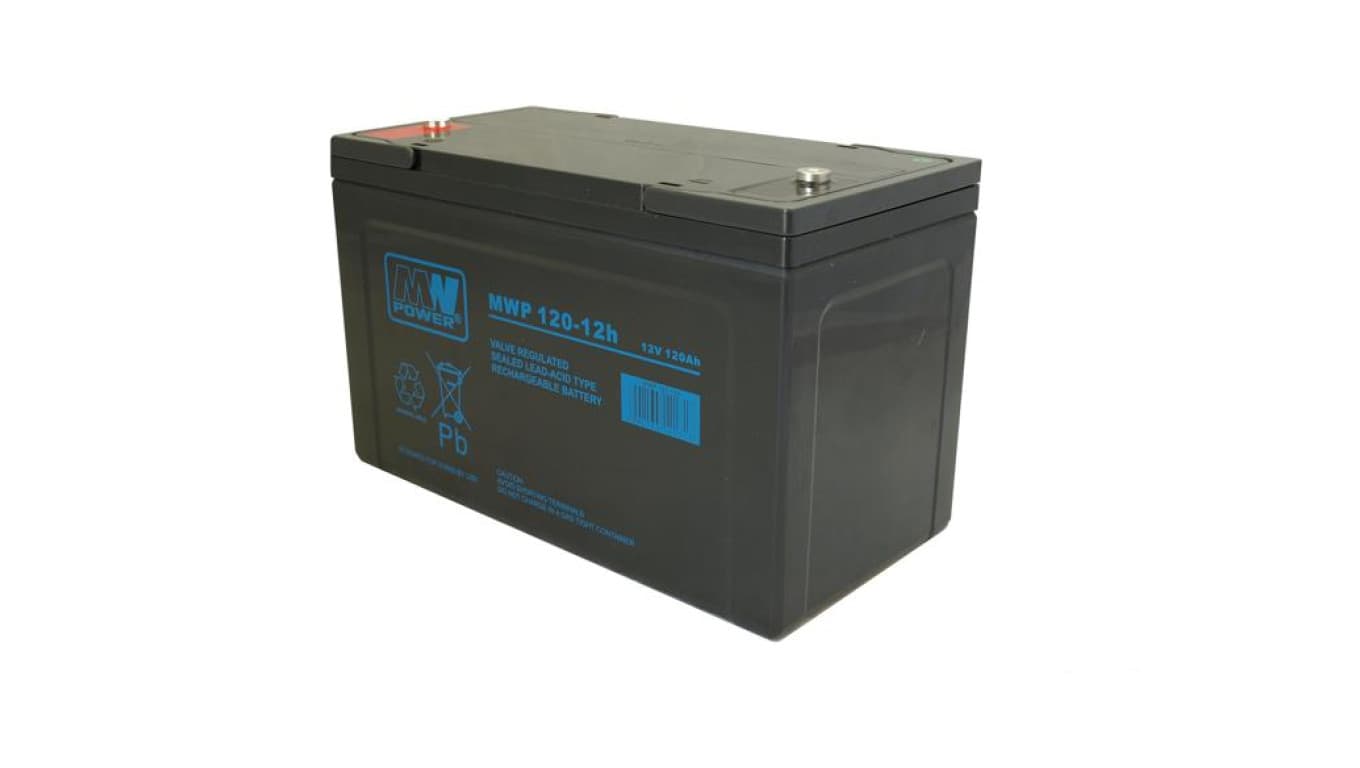 MW Power Akumulator 12V MWP 120Ah żywotność: ponad 12 lat śruba M6