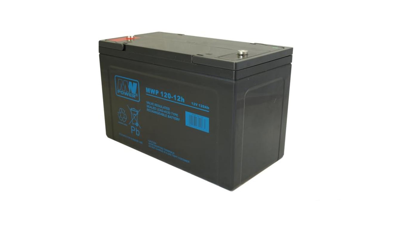 MW Power Akumulator 12V MWP 120Ah żywotność: ponad 12 lat śruba M6