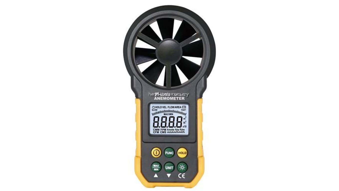 Miernik wiatromierz anemometr 0,8 ~ 40 m / s MT-4615
