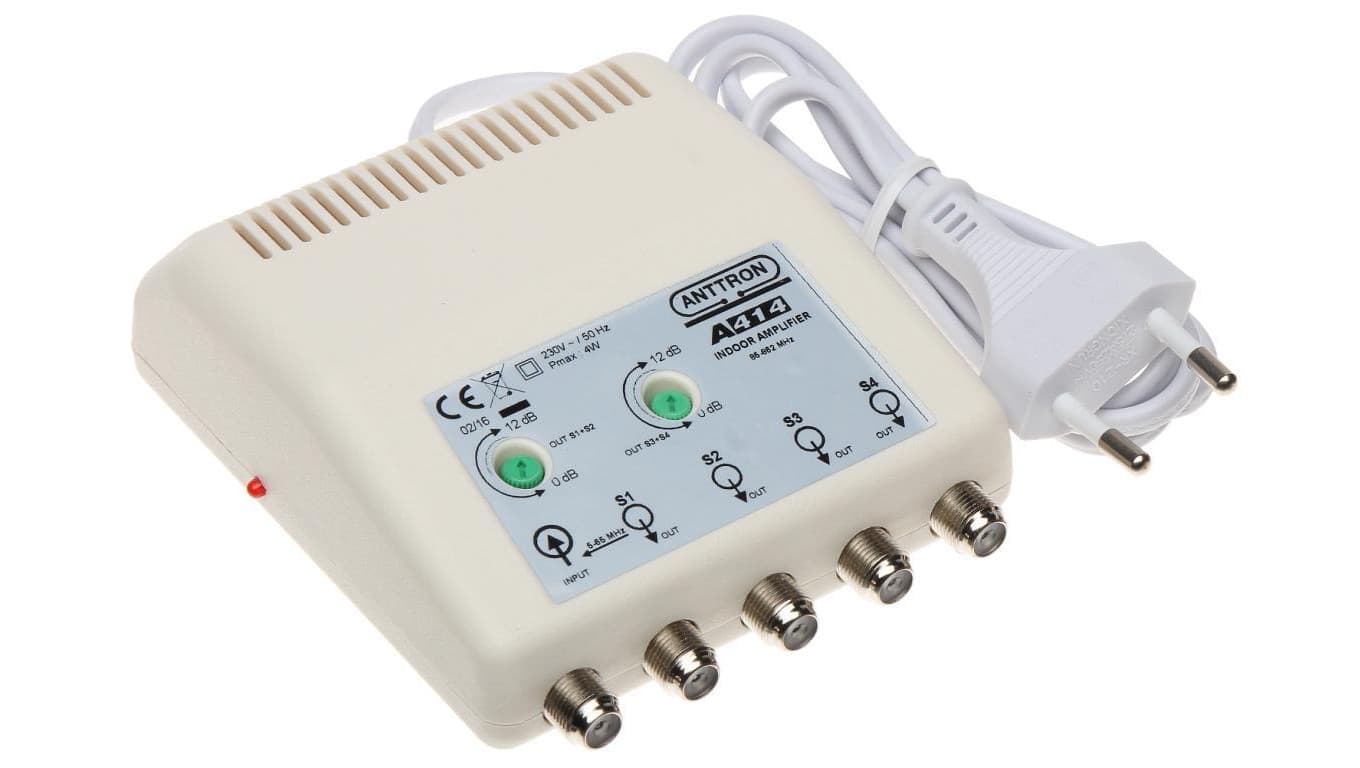 WZMACNIACZ ANTENOWY ANTTRON-A414