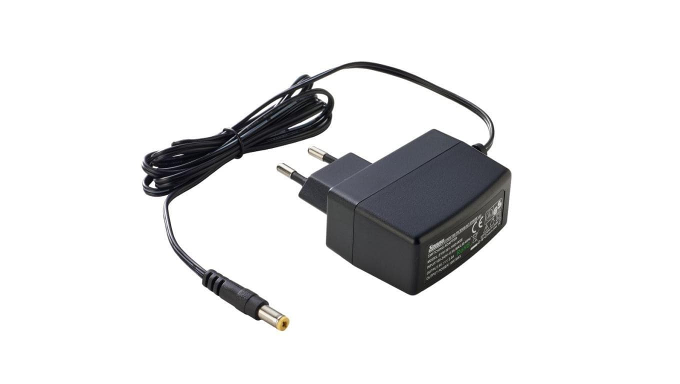 Zasilacz wtyczkowy 9V 1,33A 12W EU 2.1x5.5 SYS1381N-1209-W2E