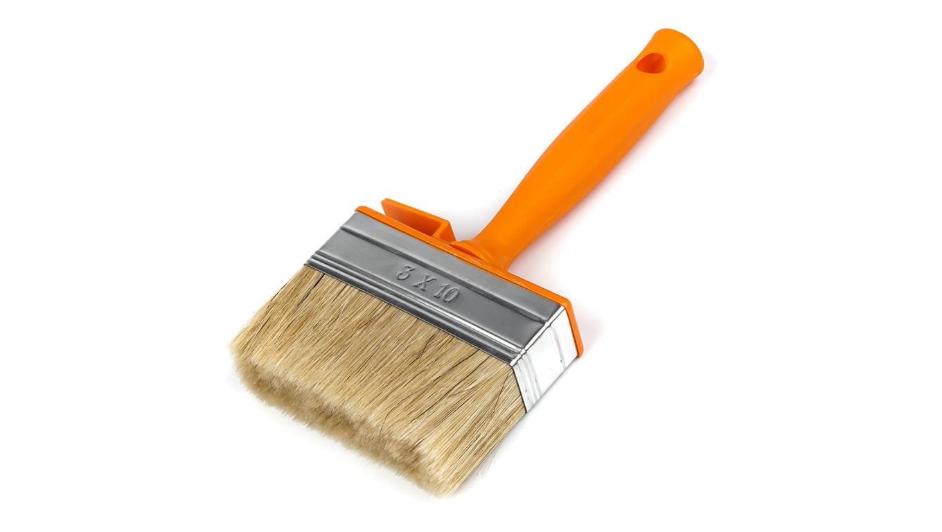 Profesjonalny pędzel Polax 30 x 100 mm włosie mieszane, rączka plastikowa (12-002)