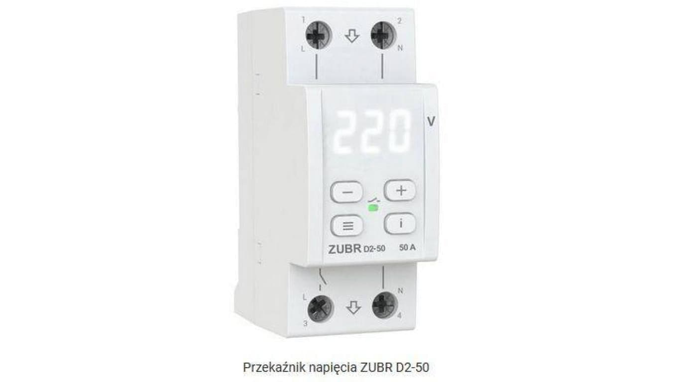 Przekaźnik napięciowy ZUBR D2-50