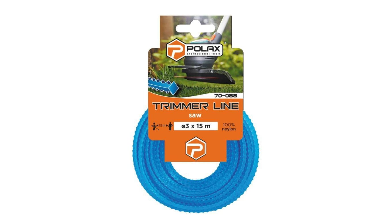 Przewód do podkaszarki Piła 3 mm Polax 15 m (70-088)