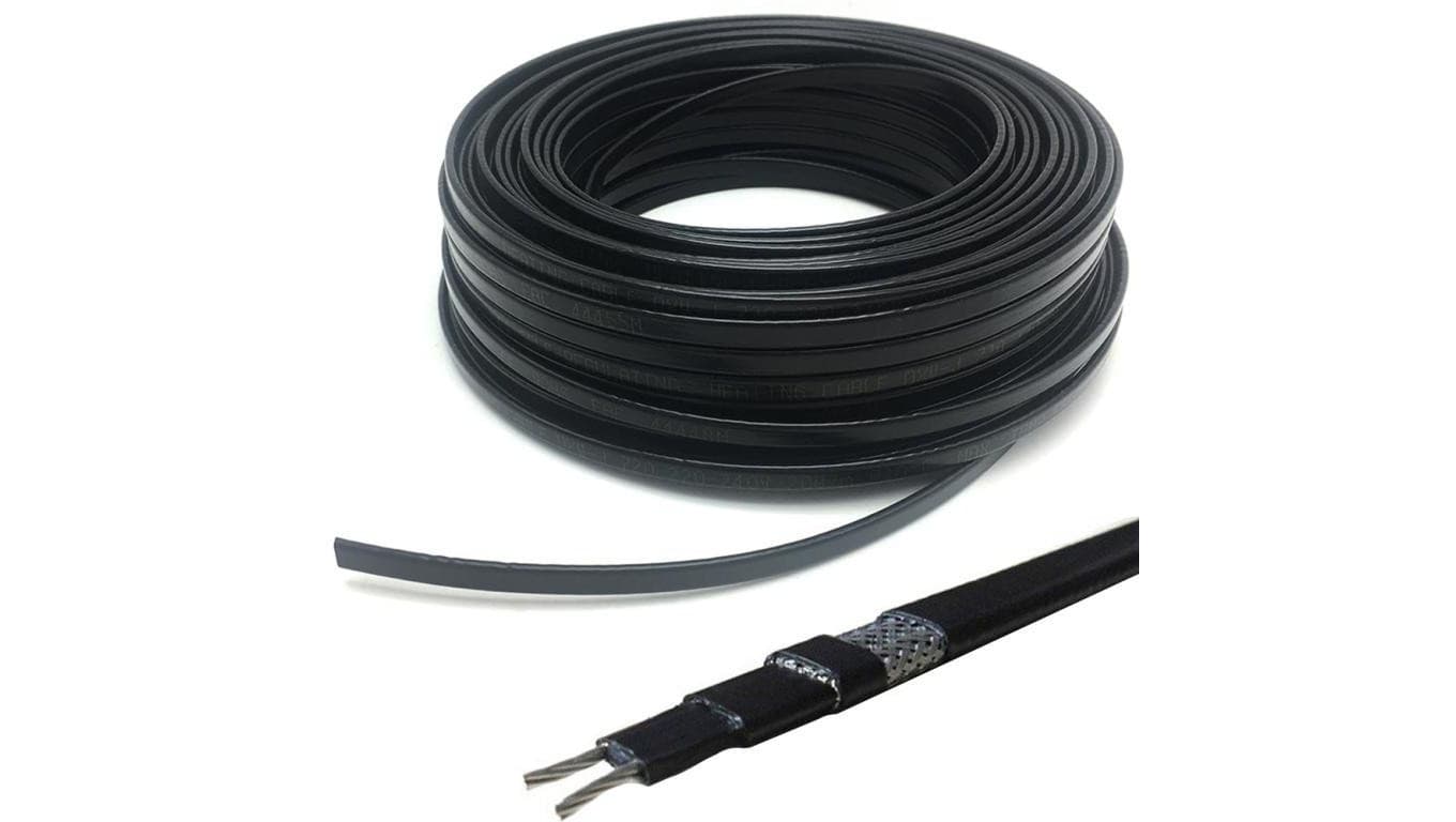 Przewód grzejny kabel grzewczy samoregulujący ZBROJONY 230V 13mm 35W/m