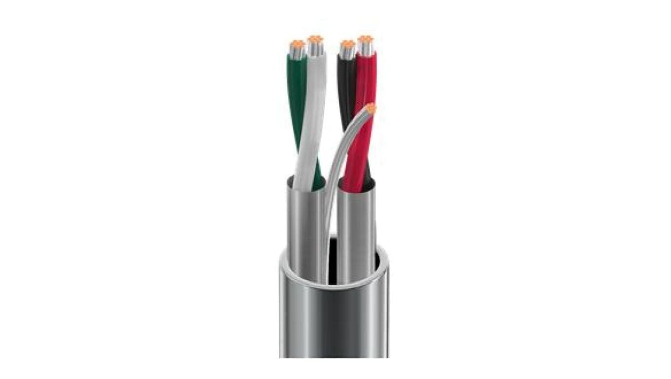 Przewód sterowniczy ekranowany 2x2x22AWG PVC szary 300V BL-8723.001000 /bębnowy/