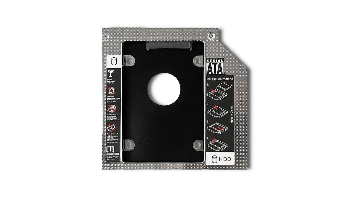 Qoltec Kieszeń na drugi dysk 2.5 HDD 12.7 mm