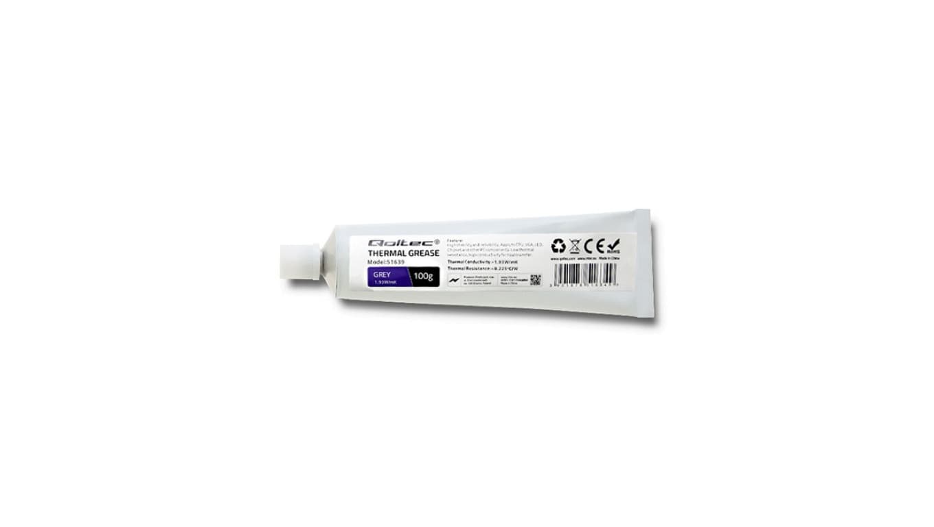 Qoltec Pasta termoprzewodząca 1.93 W/m-K 100g Szara