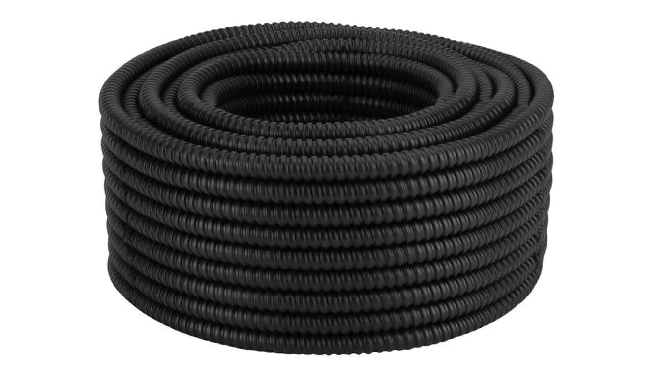 RURA KARBOWANA METALOWA PESZEL Z PILOTEM W POWŁOCE PVC FI 14/18 50 M 4/M/0010541400140011