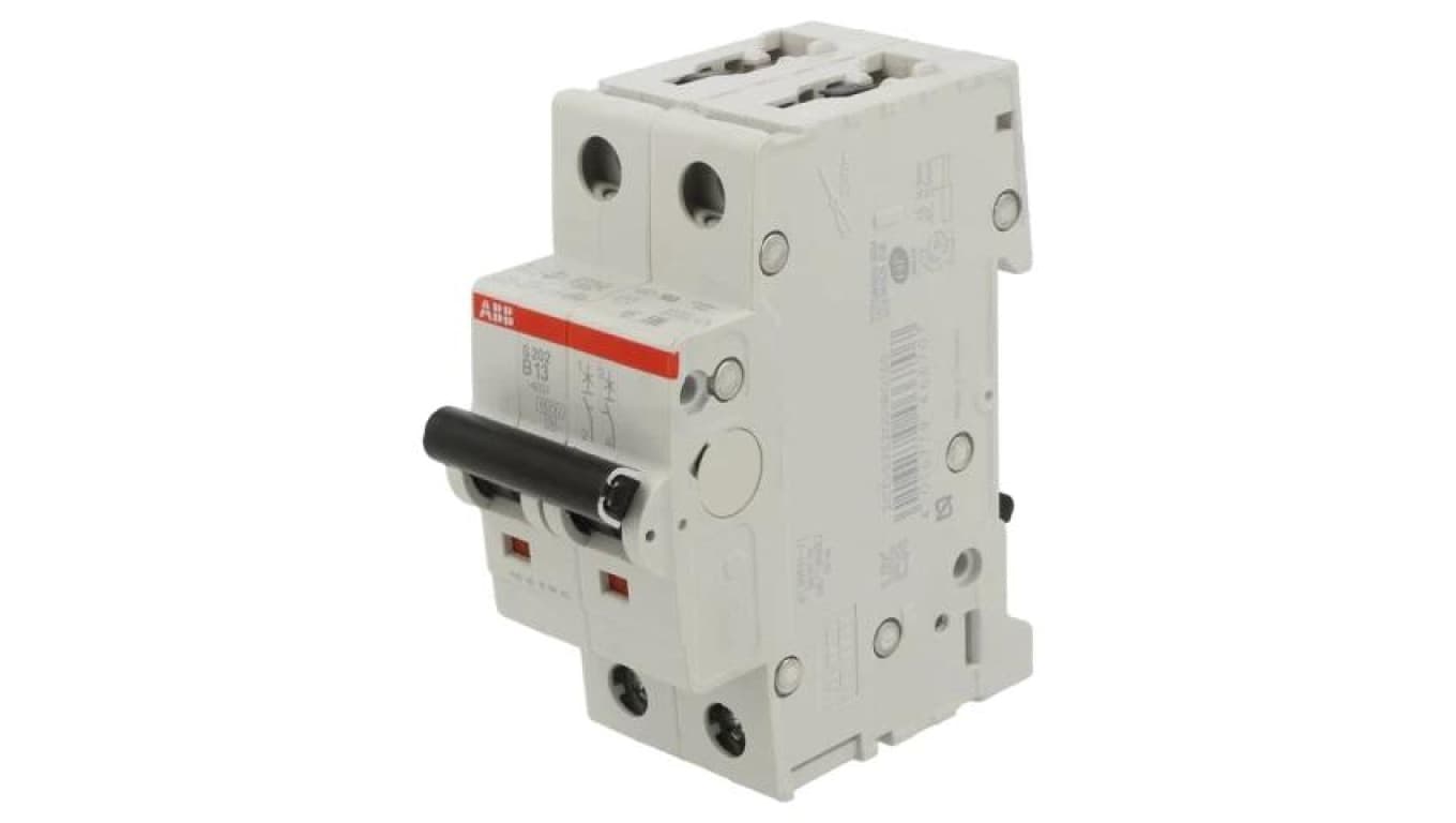 S202-B13 Wyłącznik nadprądowy 230/400VAC Iznam: 13A Bieguny: 2 6kA IP20