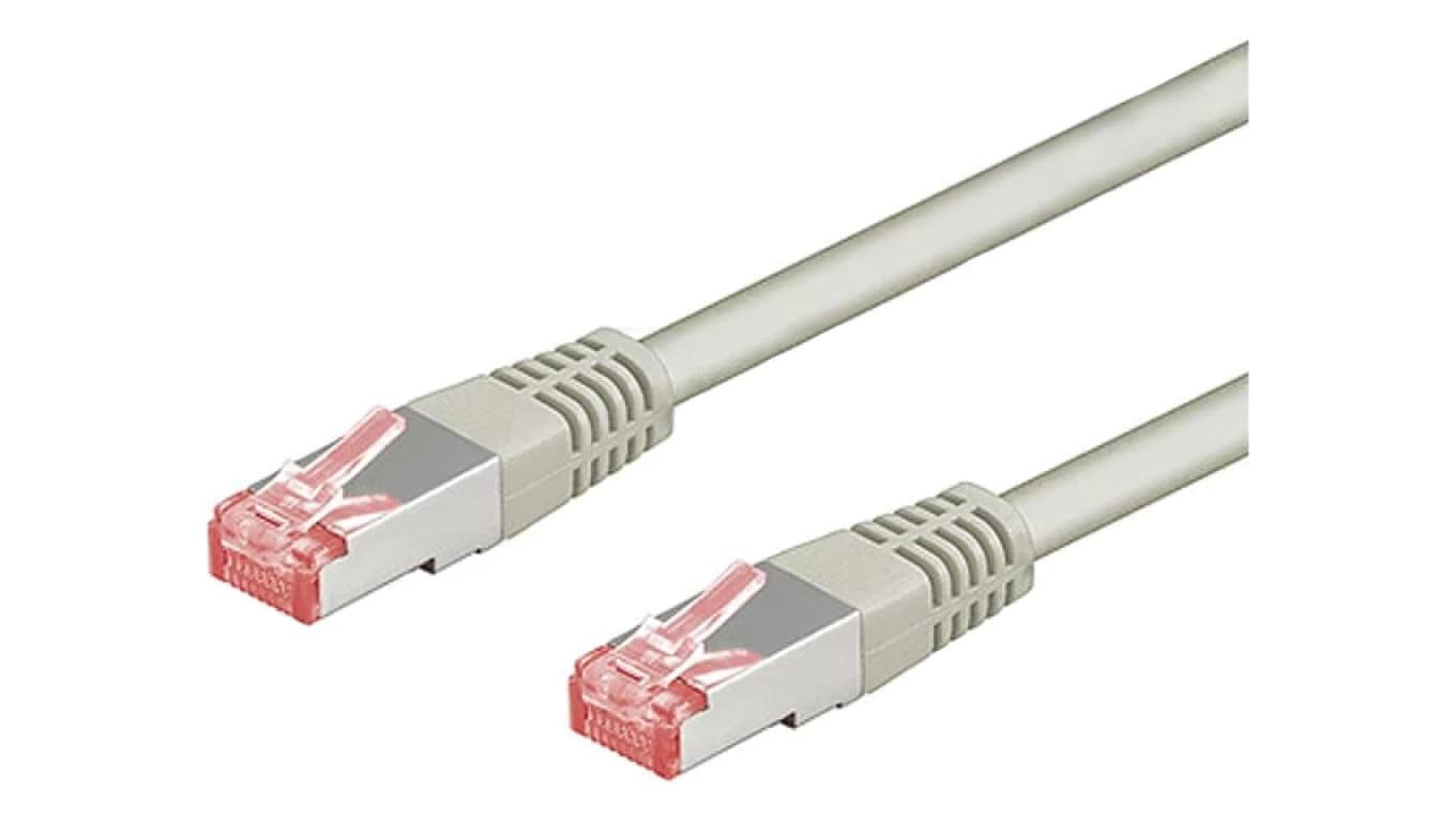S/FTP6-CU-250GY Patch cord S/FTP 6 linka Cu LSZH szary 25m 28AWG