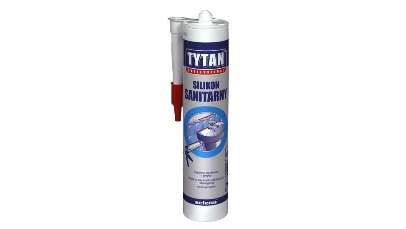 SILIKON SANITARNY TYTAN 280ML SZARY