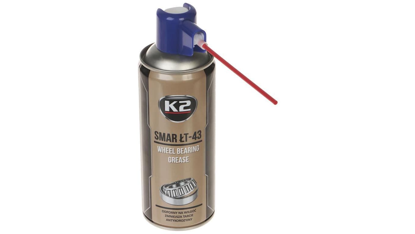 SMAR DO ŁOŻYSK ŁT-43 K2-LT-43/400 SPRAY 400ml K2