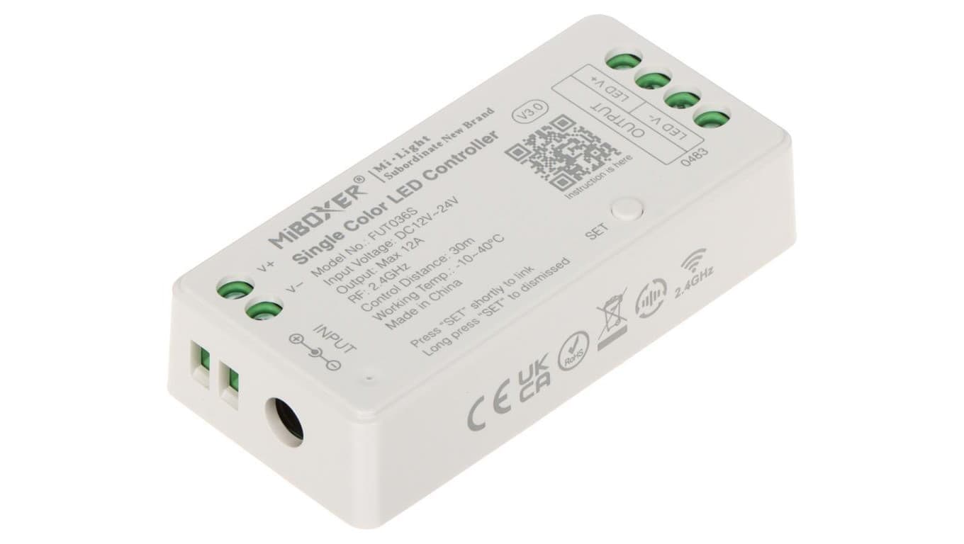 STEROWNIK OŚWIETLENIA LED FUT036S 2.4 GHz, MONO 12inbsp/br... 24inbsp/brV DC MiBOXER / Mi-Light