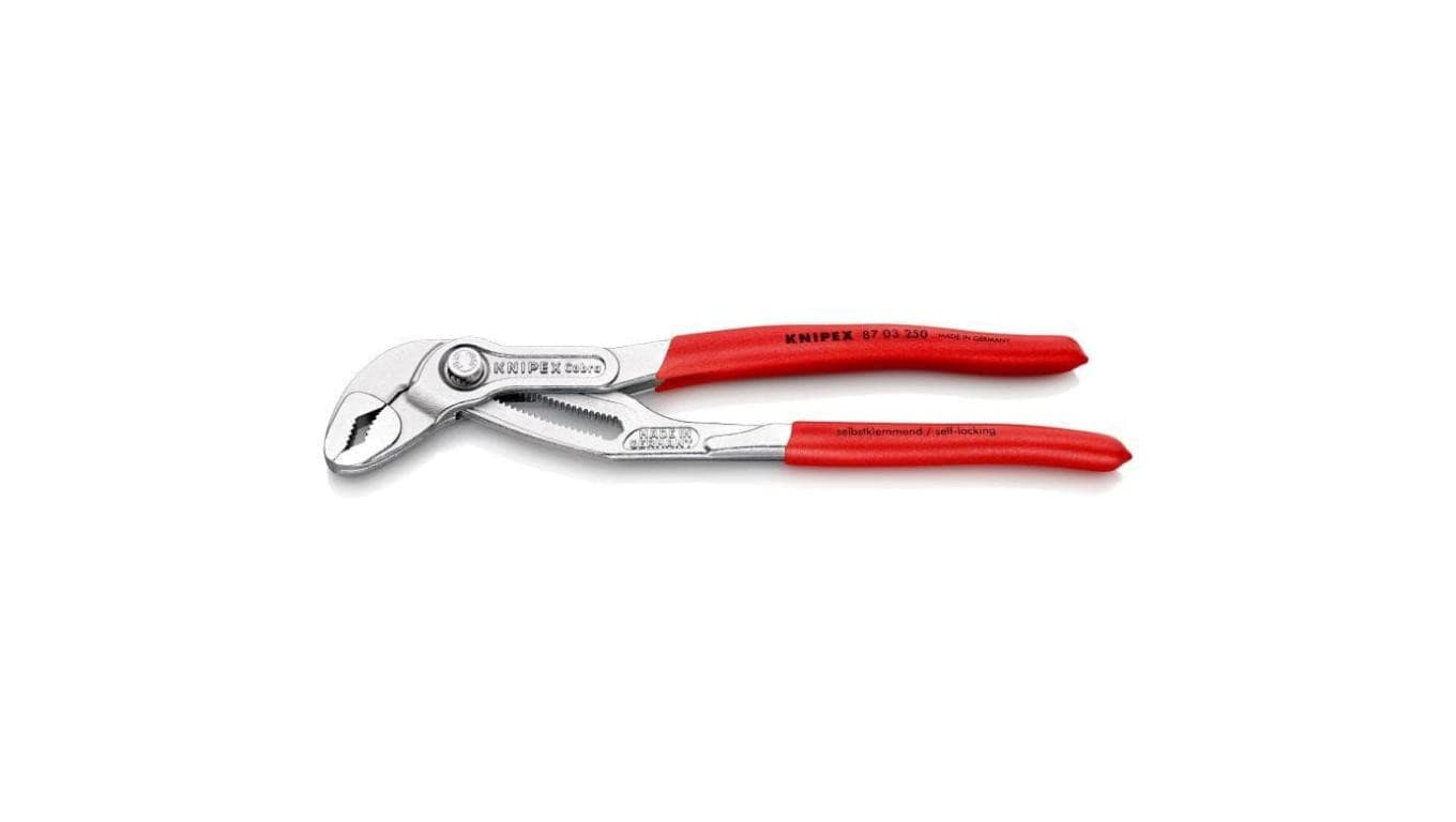SZCZYPCE NASTAWNE DO RUR COBRA 250MM, CHROM