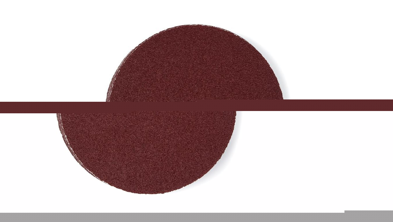 Ściernica Polax z rzepem, samozawieszająca do szlifierek, 125mm, ziarno K180 (54-053)