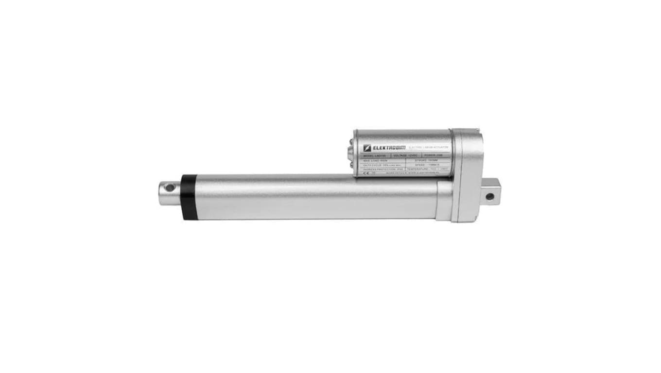 Siłownik liniowy LAD 24 VDC, siłownik elektryczny z udżwigiem 500N, wysuw tłoczyska 300mm