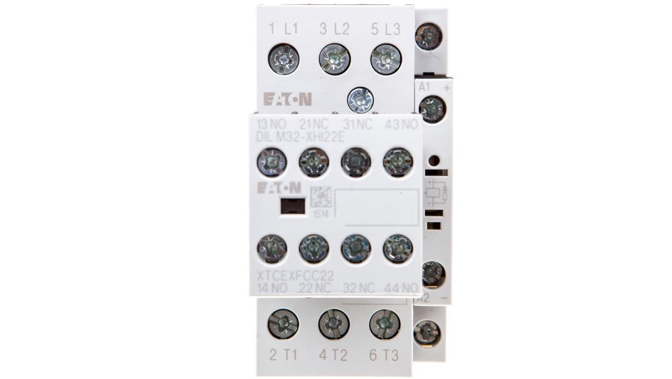 Stycznik mocy 17A 3P 24-27V DC 2Z 2R DILM17-22(RDC24) 106371