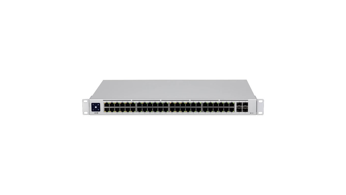 Switch UniFi, 48x RJ45 1000Mb/s, 32x PoE+, 4x SFP Ubiquiti USW-48-POE