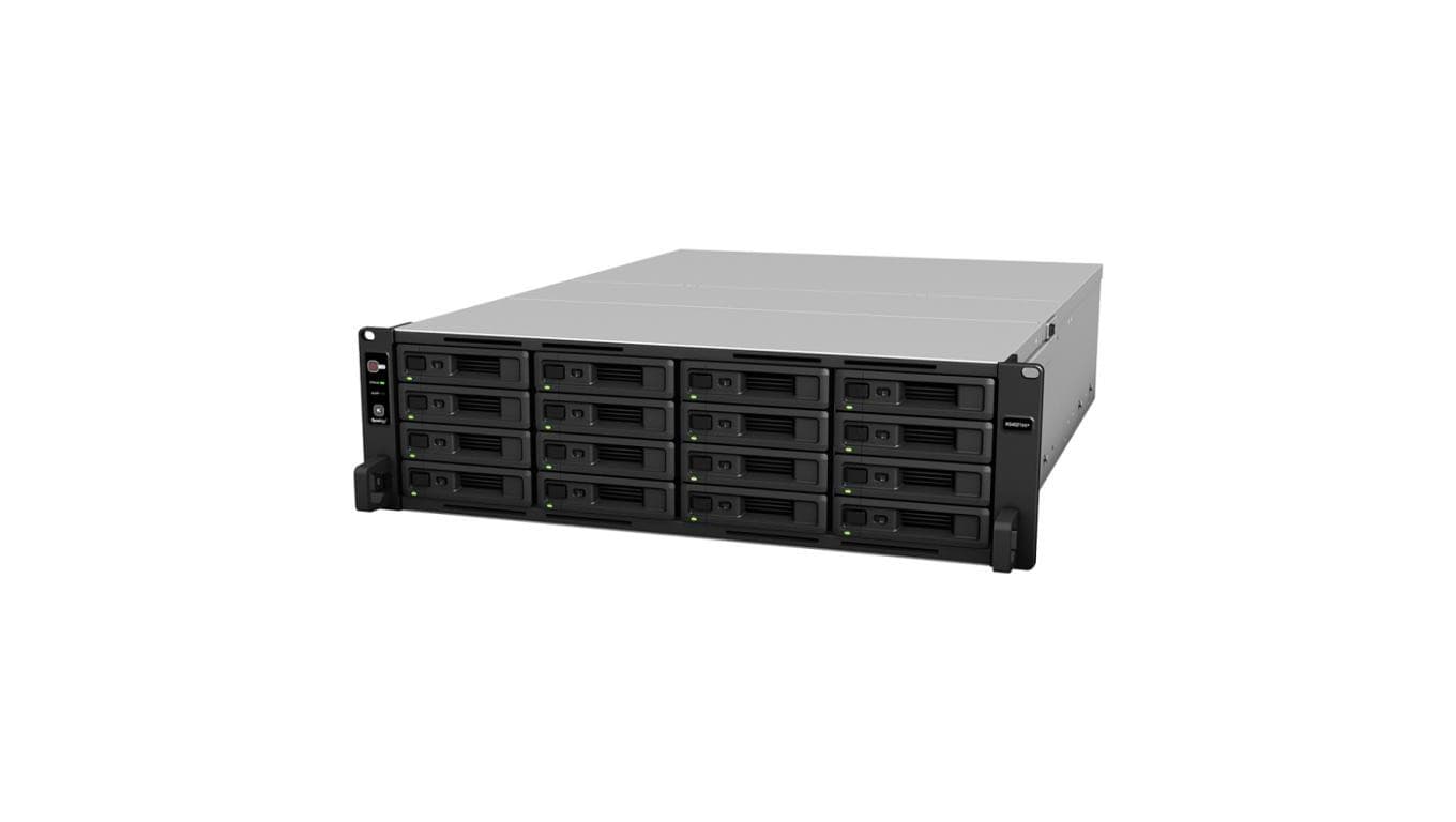 Synology RS4021xs+ 16-zatokowy serwer NAS Intel Xeon, 16GB RAM, 4x 1GbE 2x 10GbE RJ-45, RP RACK 3U