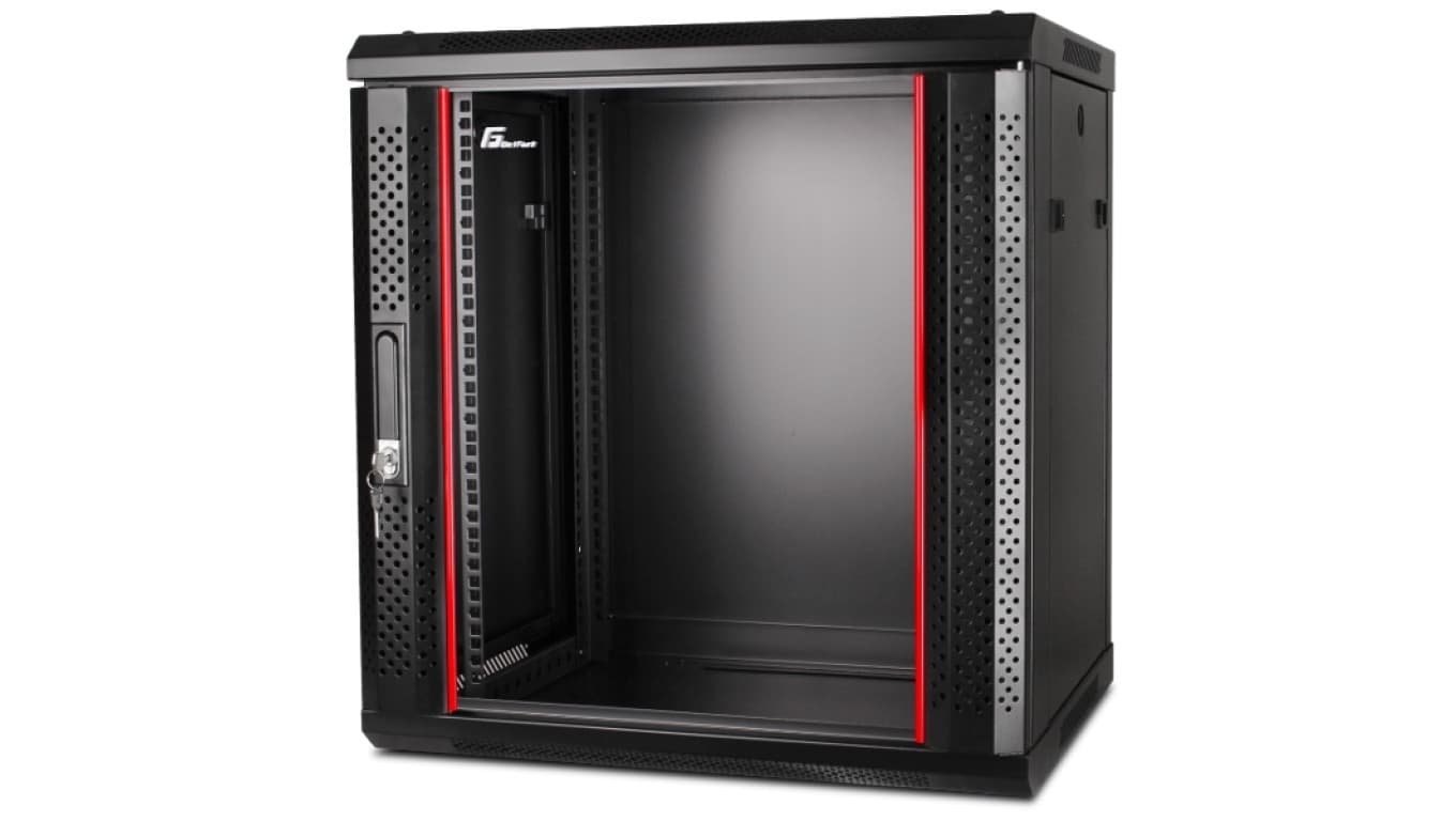 Szafa Rack 19, 12U, 600x600, wisząca (WGF12-66EH-WGB) GETFORT