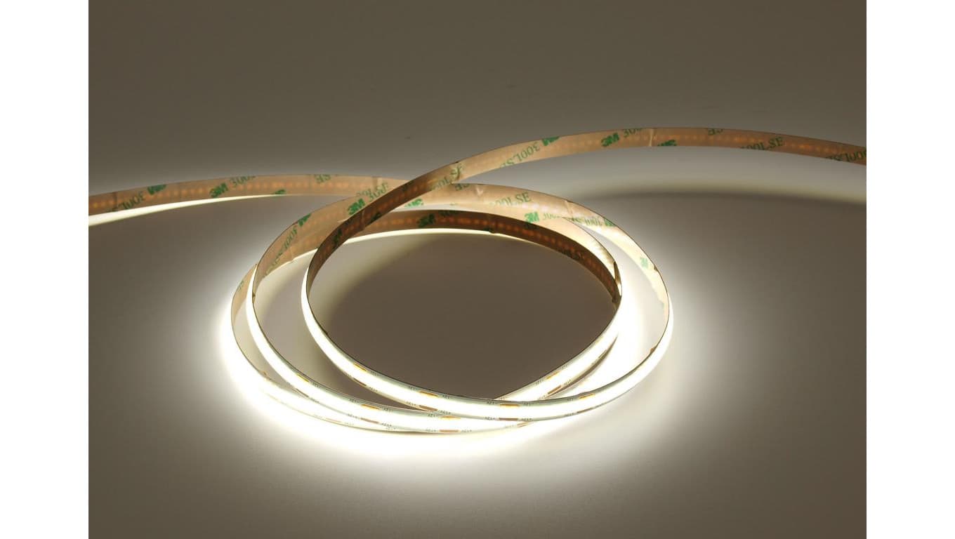 Taśma LED COB, 5W 24V 50m Biała UQS-COB-5W-W-24V-50m
