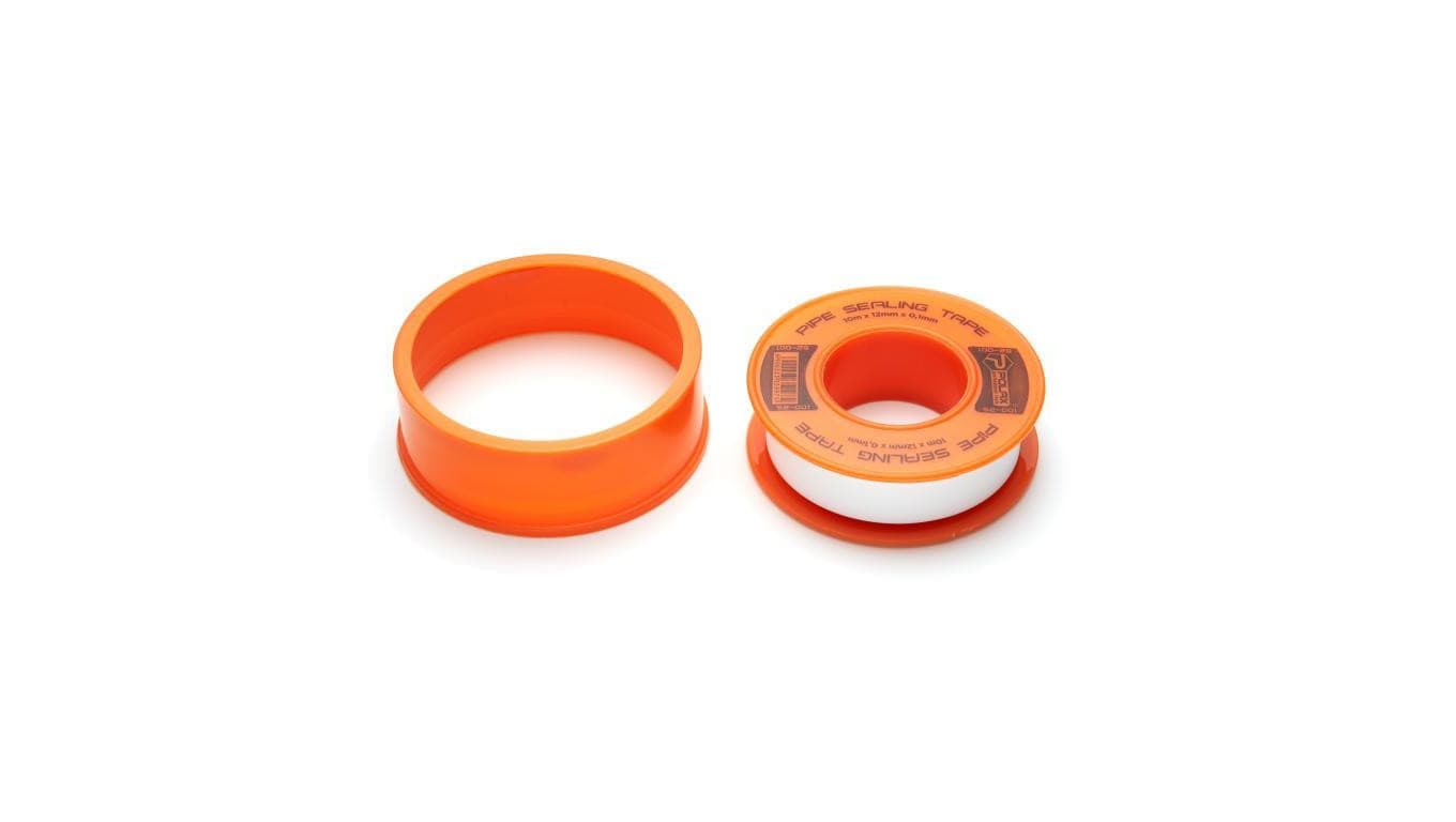 Taśma fum Polax Teflon uszczelniająca 10 m x 12 mm x 0,1 mm (52-001)