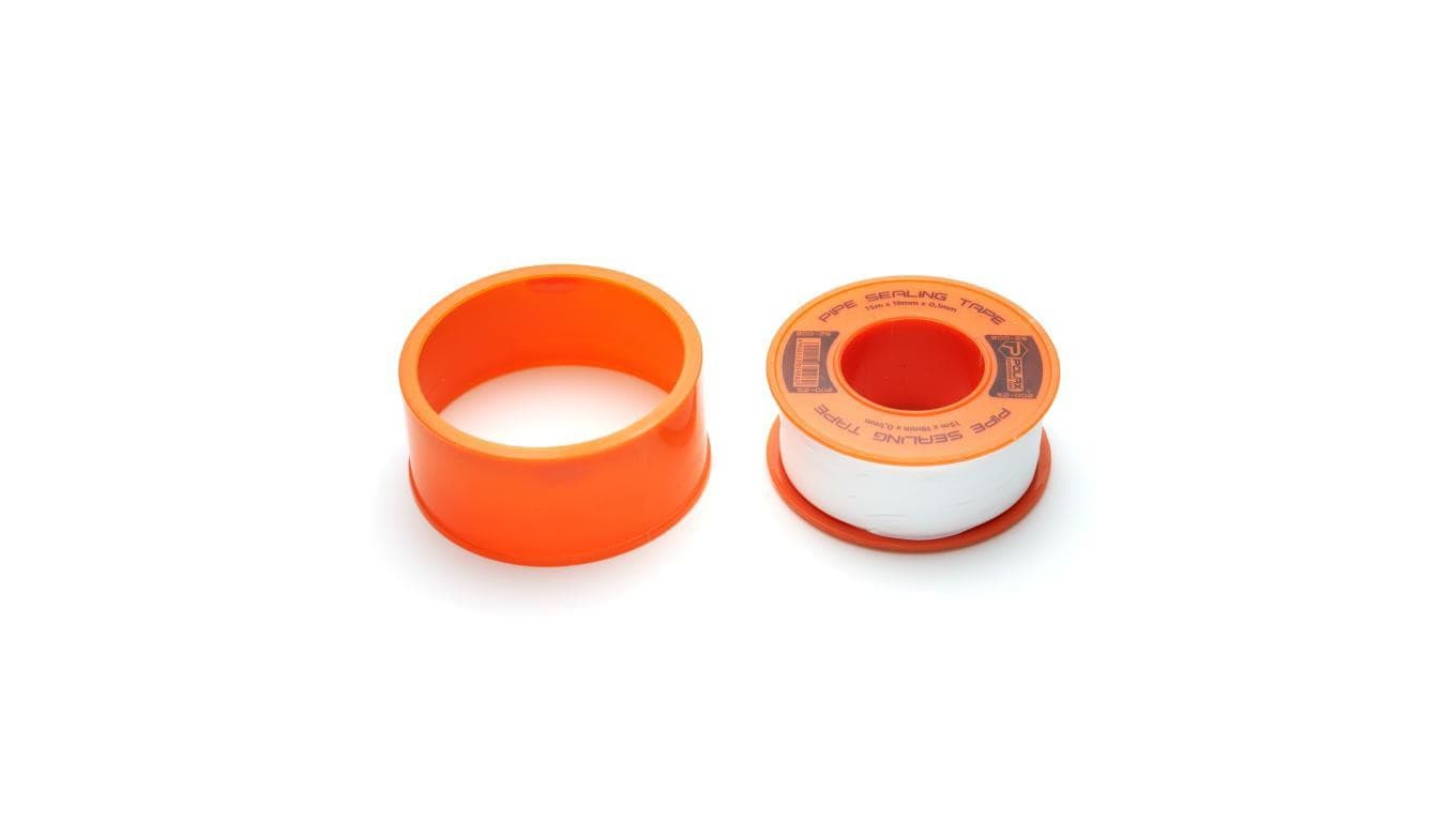 Taśma fum Polax Teflon uszczelniająca 15 m x 19 mm x 0,1 mm (52-002)