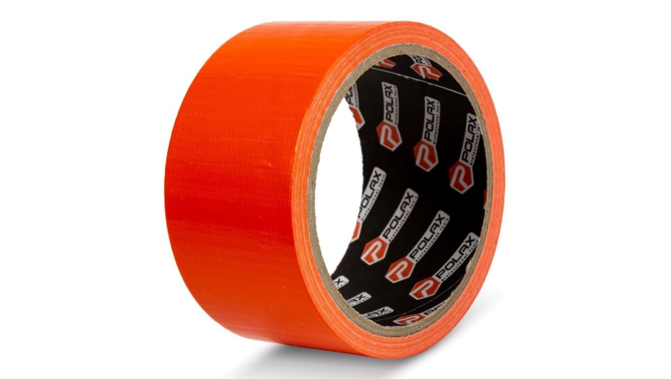 Taśma klejąca wzmocniona Polax taśma klejąca pomarańczowa 50 mm x 10 m (101-168)