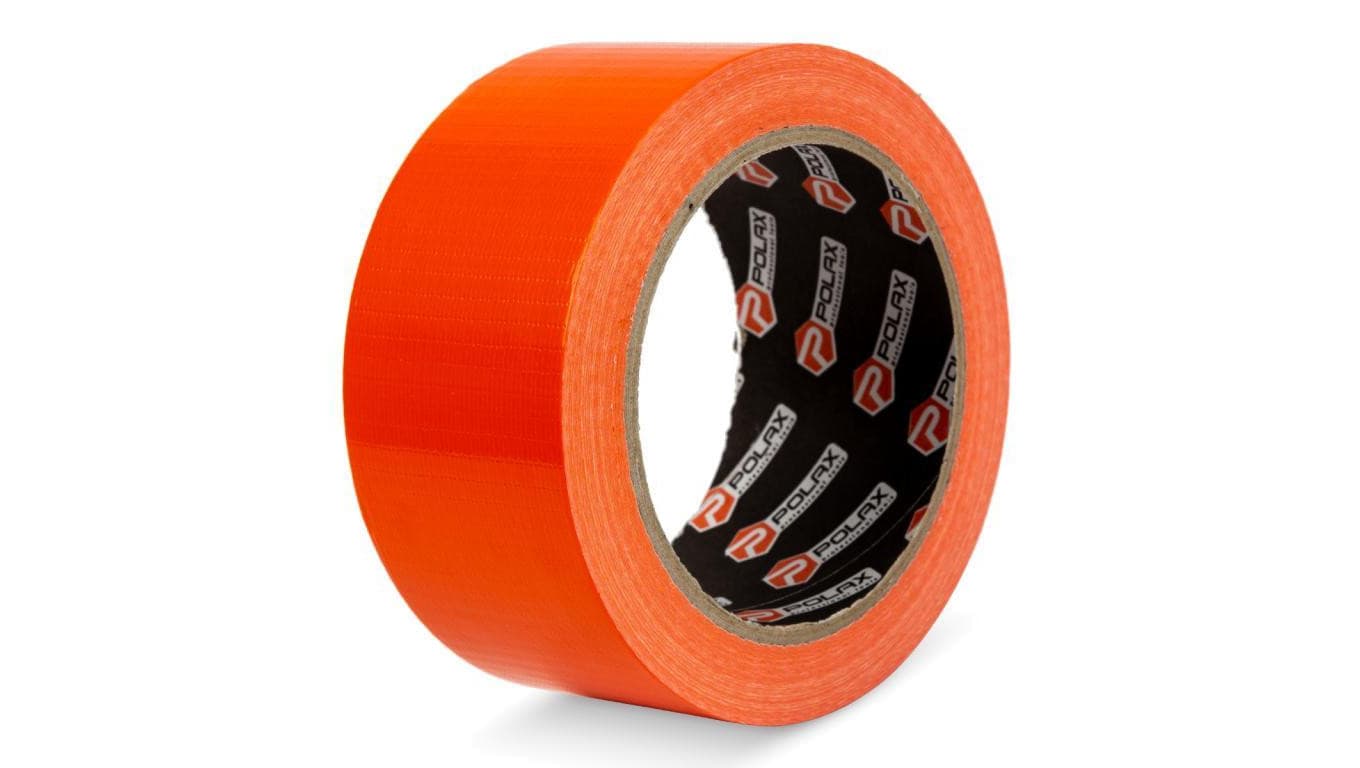 Taśma klejąca wzmocniona Polax taśma klejąca pomarańczowa 50 mm x 25 m (101-169)