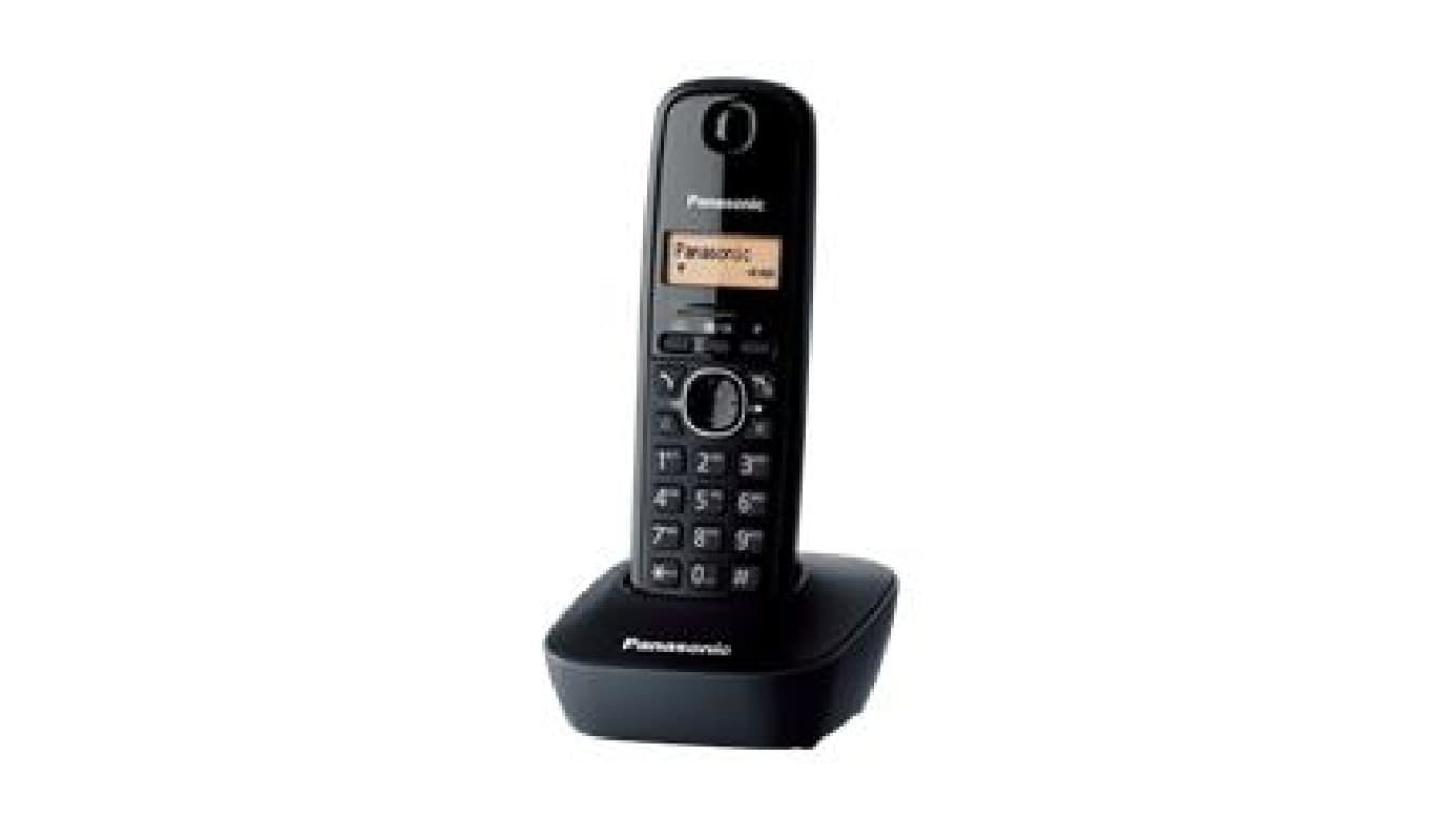 Telefon stacjonarny Panasonic KX-TG1611PDH (kolor czarny)