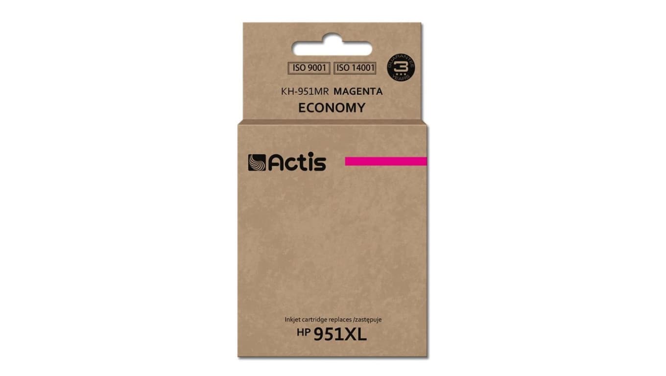 Tusz ACTIS KH-951MR (zamiennik HP 951XL CN047AE Standard 25 ml czerwony)