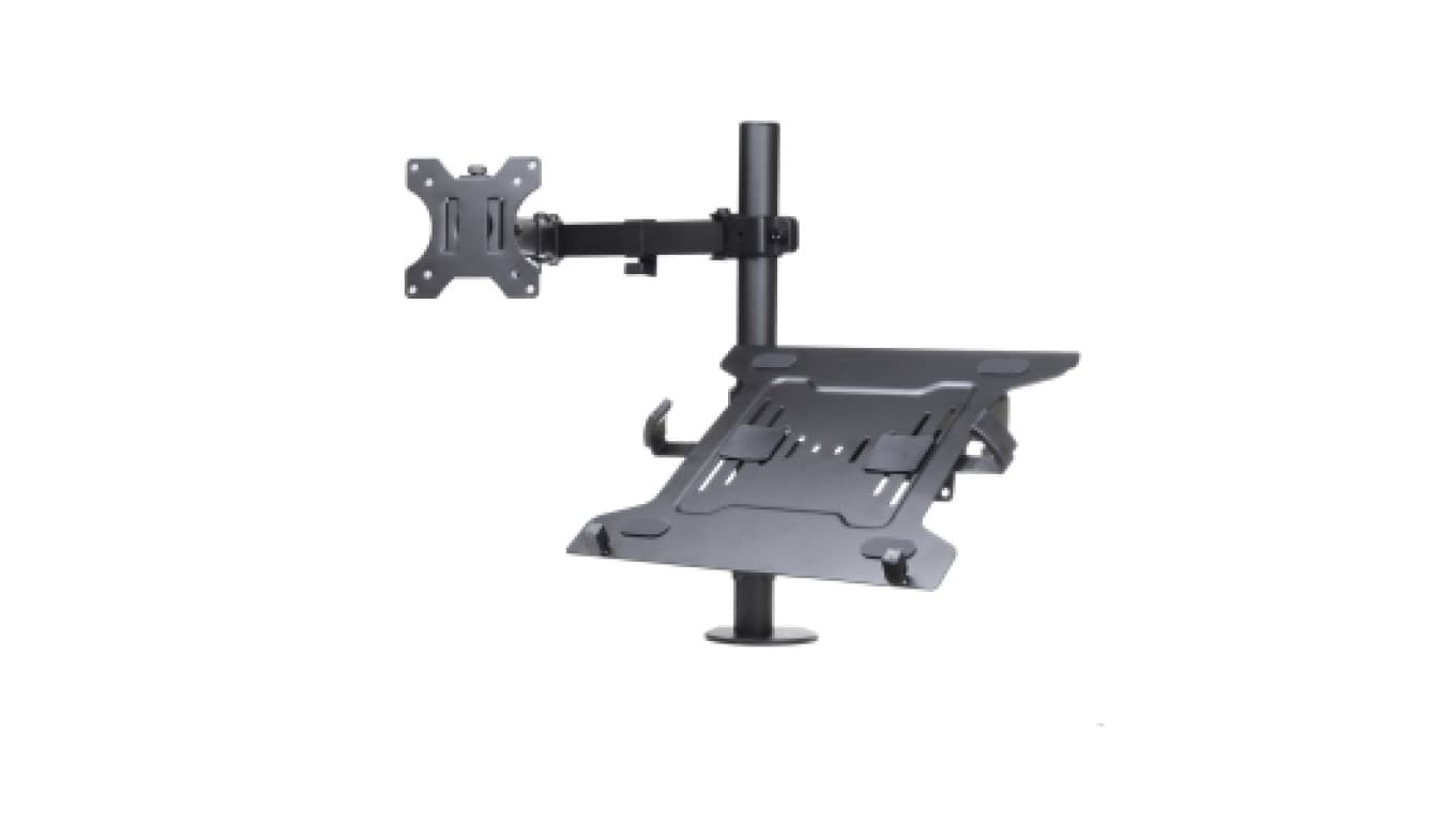 UCHWYT BIURKOWY DO MONITORA LED/LCD 13-32 + notebooka L-24 ART