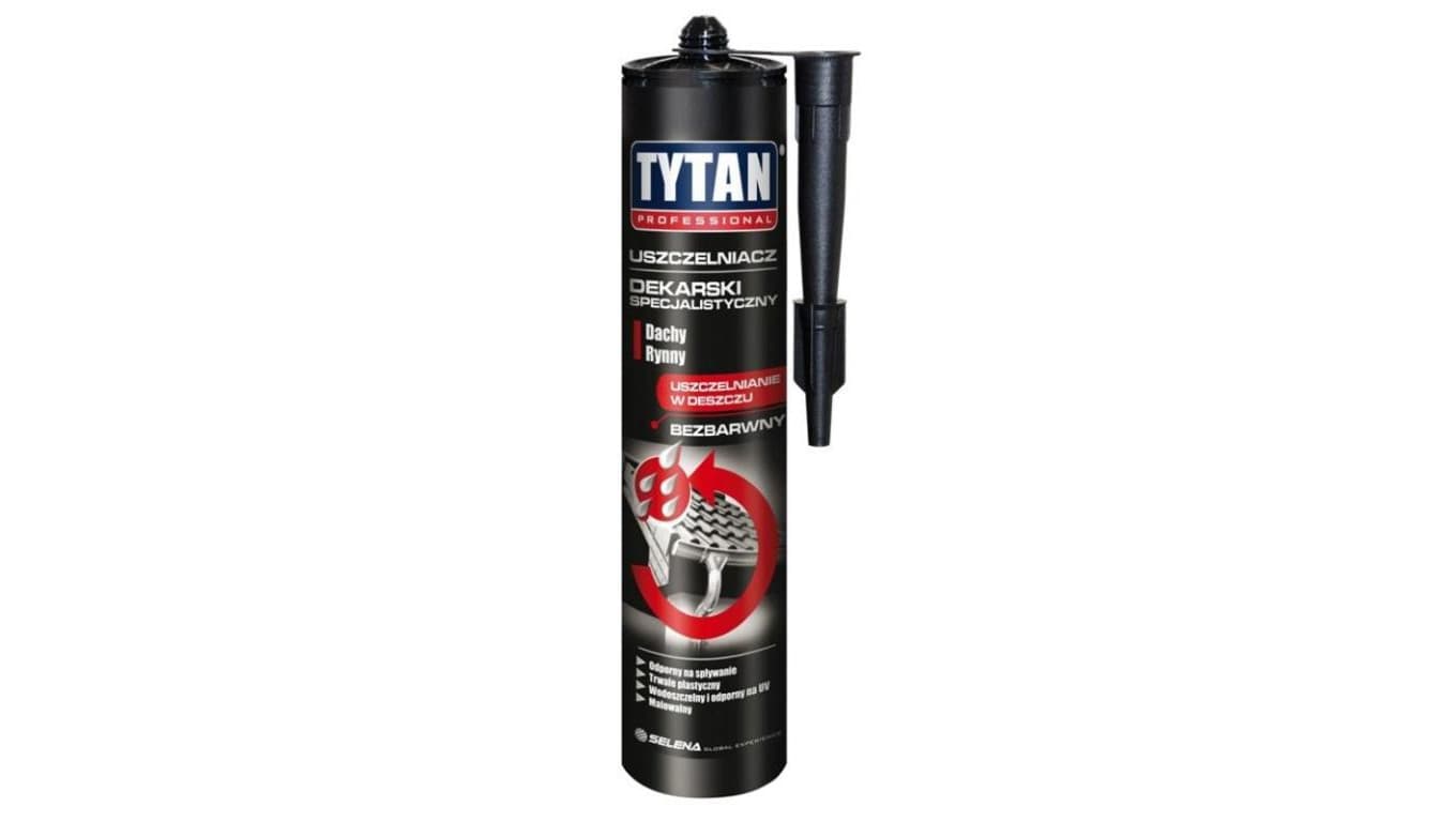 USZCZELNIACZ SPECJALISTYCZNY DEKARSKI TYTAN 310ML BEZBARWNY