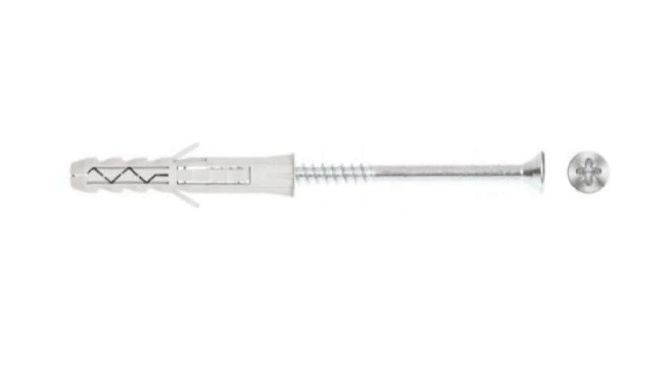 WKRĘT-MET KOŁEK FI 10x60mm WKRĘT 6,0x60mm 100szt.