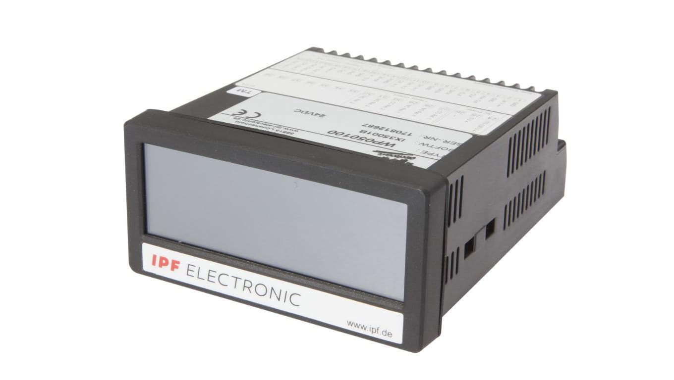 WY050100, monitorowanie prędkości, 48x115x96mm, 24V DC, 4x PNP Programowalny/konfigurowalny, 0-10V/4-20mA